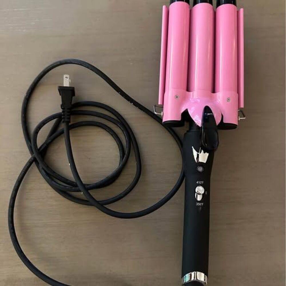 Mermade Hair Pro Waver Pink 32mm